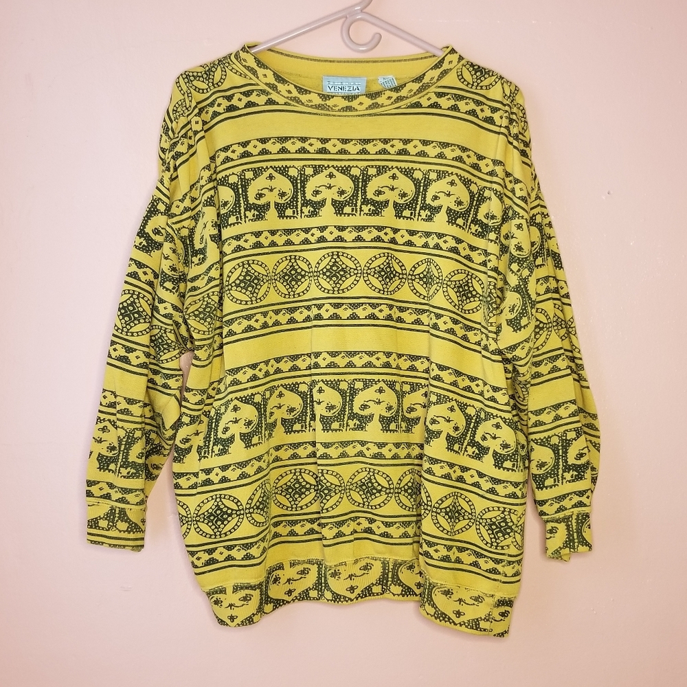 Black & Yellow Sweater